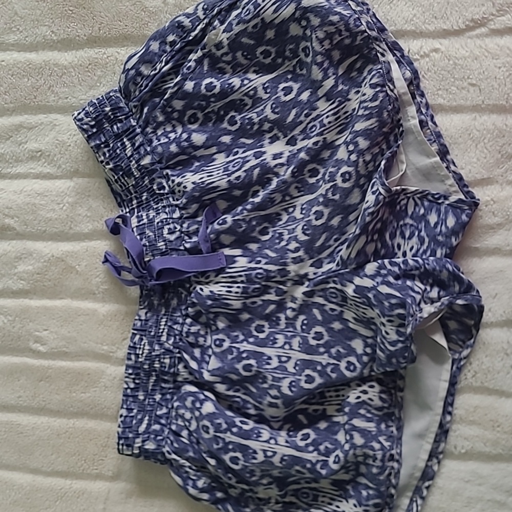 Joie Blue-patterned Shorts XS